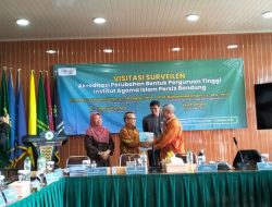 Visitasi Surveilen Akreditasi Perubahan Bentuk Perguruan Tinggi IAI PERSIS Bandung sebagai Evaluasi dan Perbaikan Mutu Pendidikan