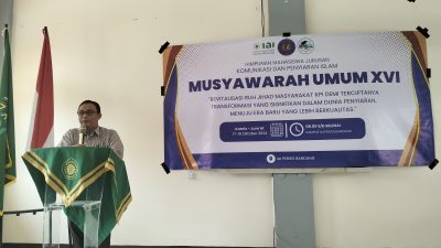 HMJ KPI IAI PERSIS Bandung Gelar Musyawarah Umum XVI: Revitalisasi Ruh Jihad Masyarakat KPI