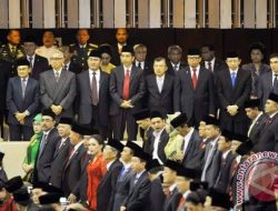 Anggota DPR RI periode 2024-2029 saat pelantikan 1 Oktober 2024