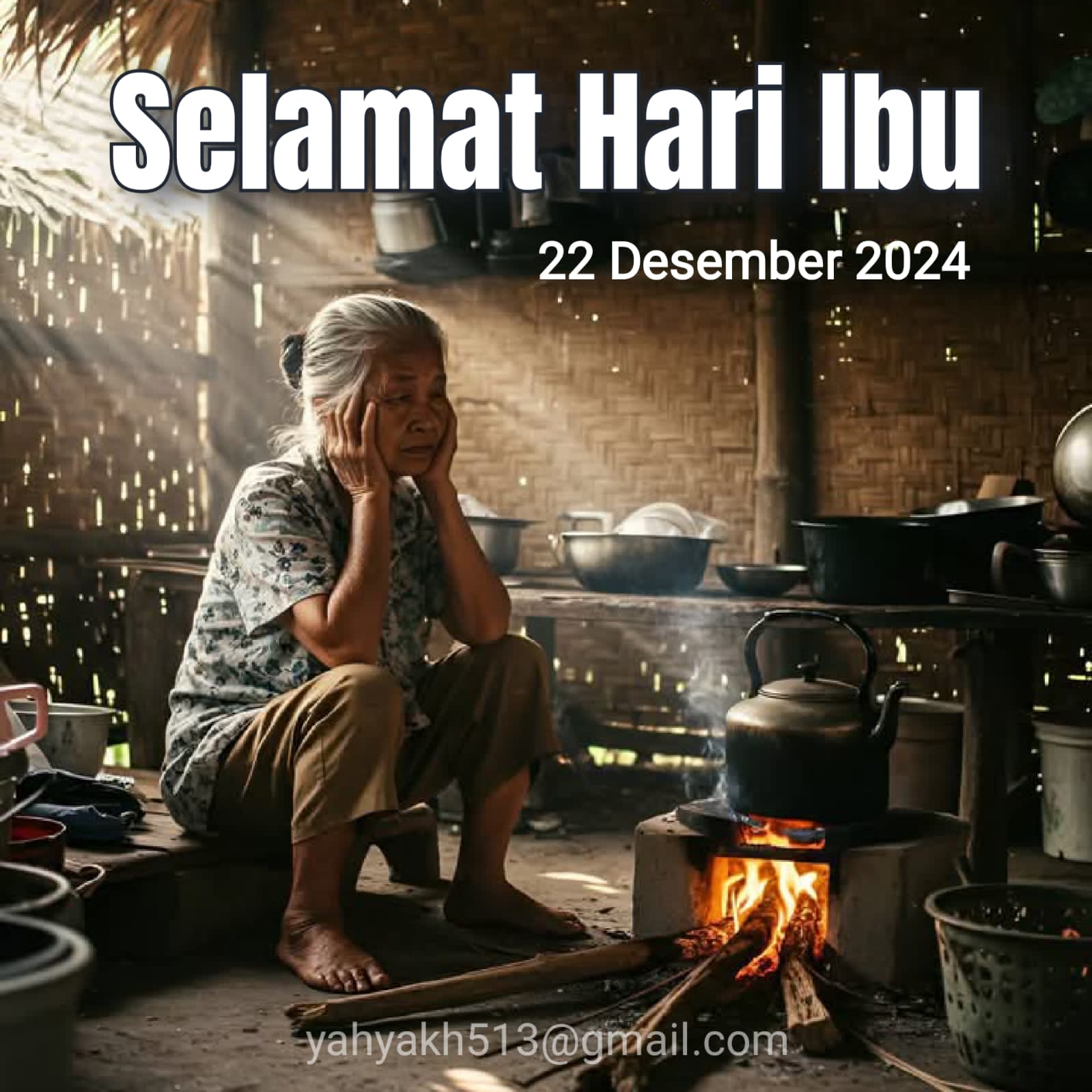 Ibuku seperti Udara yang memberi hidup