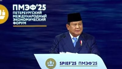 Prabowo di SPIEF 2025