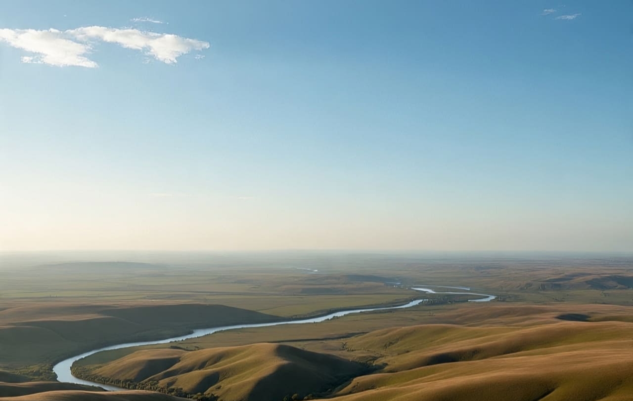 Saat dunia menjauh, langit mendekat