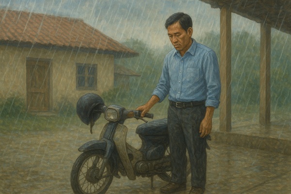 Langkah Sunyi Seorang Bapak