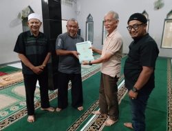 Tanah Masjid Al Ikhlas Resmi Diwakafkan ke Yayasan Bina Umat Paseh