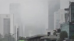 hujan di Jakarta mengandung mikroplastik