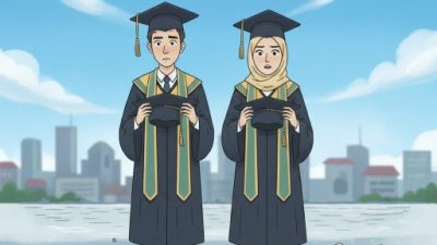 Wisuda: Saat toga terbang, realita mendarat