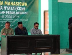 IAI PERSIS Bandung Serahkan 415 Mahasiswa KKN Tahun Akademik 2025–2026 di Kecamatan Nagreg