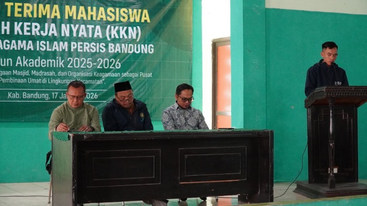 IAI PERSIS Bandung Serahkan 415 Mahasiswa KKN Tahun Akademik 2025–2026 di Kecamatan Nagreg
