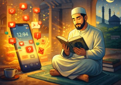 I'tikaf Digital: Retreat dari Notifikasi Menuju Kedekatan Ilahi