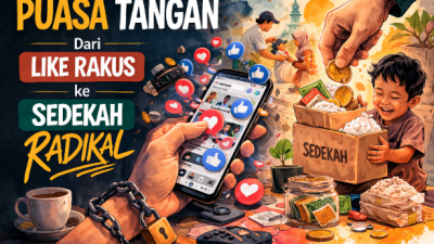 Puasa Tangan: Dari Like Rakus ke Sedekah Radikal