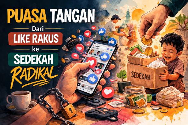 Puasa Tangan: Dari Like Rakus ke Sedekah Radikal