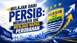 ilustrasi Persib (sumber gambar dibuat oleh AI)