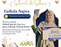 Mahasiswi IAI PERSIS Bandung Raih Prestasi di MTQ XXXI Provinsi Sulawesi Tengah