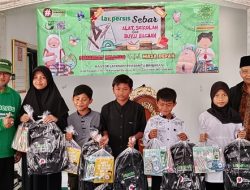 LAZ Persis Banjaran Perkuat Akses Pendidikan Lewat Sebar Alat Sekolah