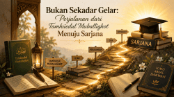 Ilustrasi Perjalanan Menuju Sarjana