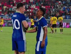 Persib Menang 3-0 atas Sabah FC, Mariano Peralta dan Luka Menalo Pecah Telur di Dewata Challenge Series