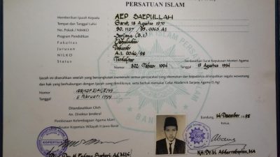 catatan dari generasi awal PPT/STIU/STAIPI